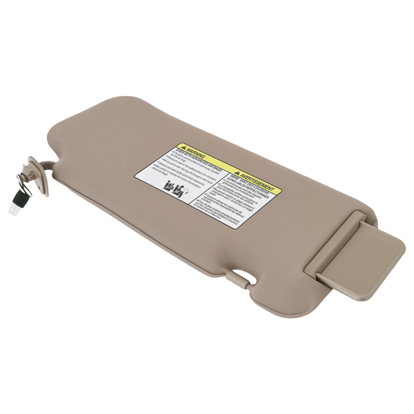 Beige Left Side Sun Visor fit for Nissan Murano 09-14 96401-1AA1B Cloth-3