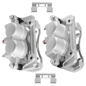 Pair Front L & R Brake Caliper w/Bracket fit for Ford F150 Lincoln Mark LT 2006-2008