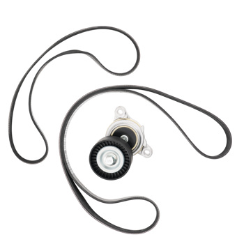 3PCs Serpentine Belt Drive Component Kit fit for Ford Mustang F-150 3.7L 2011-2017