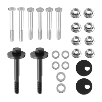 Front Control Arms Cam Bolts Complete Kit Fit 1994-1995-1996-1999 Dodge Ram 4WD