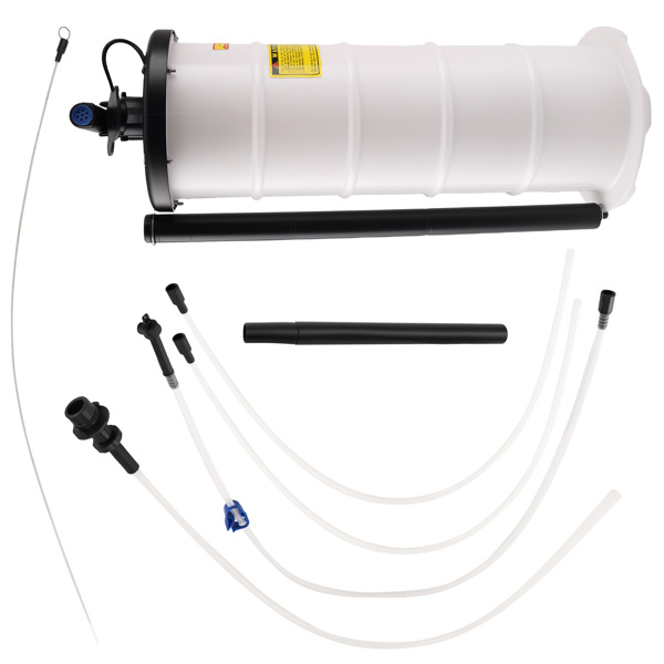 Fluid Extractor Manual Hand Oil Change Vacuum Pump 1.74Gallon/6.5L 6x-6