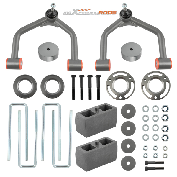 2 inch Lift Leveling Kit fit for Silverado Trail Boss Sierra AT4 1500 4WD 2019-2024-6