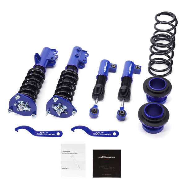 Front + Rear Adjustable Coilovers Lowering Kit fit for Hyundai Veloster 12-17-6