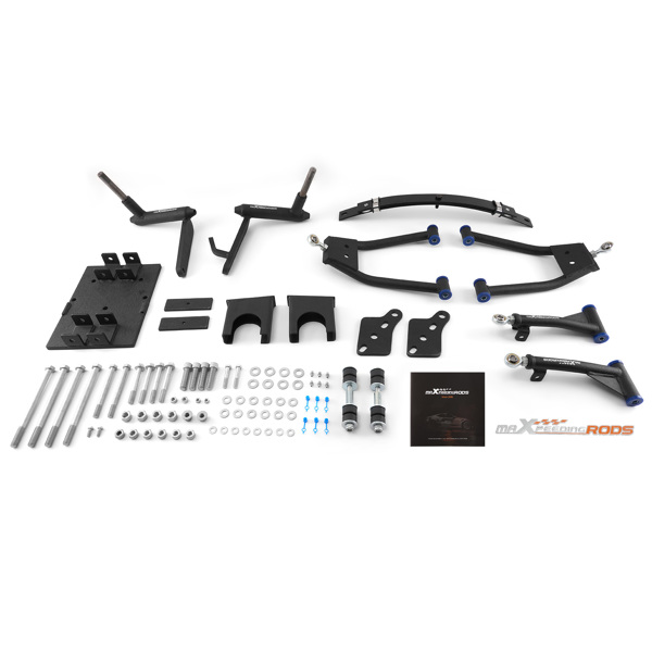 6" Lift Bracket Steel Kit fit for Club Car DS 1982-2003 Urethane Bushings-6