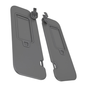 Gray Sun Visor fit for Hyundai Elantra GL Series 2.0L 2016-2019 Plastic