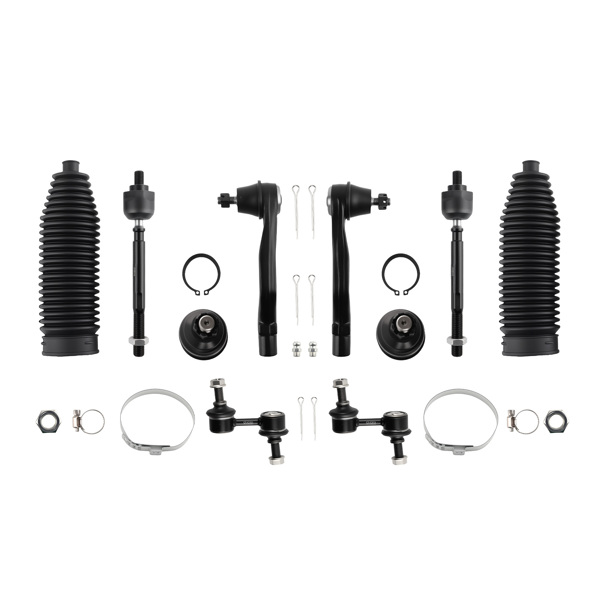 12x Front Upper Control Arms Sway Bars Tie Rods fit for 1997 1998-2001 Honda CR-V-2