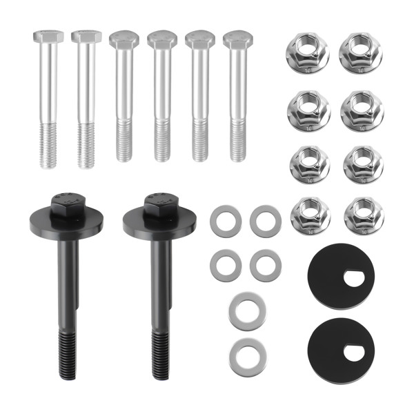 Front Control Arms Cam Bolts Complete Kit Fit 1994-1995-1996-1999 Dodge Ram 4WD-6