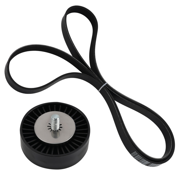 Serpentine Drive Belt Tensioner Kit fit for BMW E60 E91 E92 N52 E90 11287628650-4