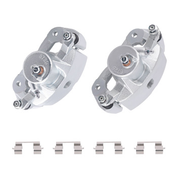 Pair Front Brake Calipers fit for Honda Civic EX-L EX 2013 2014 2015 19B2660 19B2661