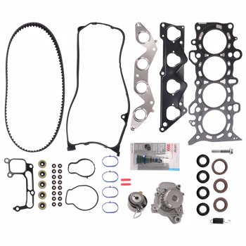 Timing Belt Water Pump Head Gasket Set fit for Honda Civic 2001-2005 1.7L SOHC