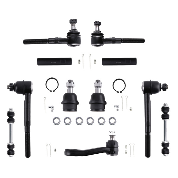 13x Front Upper Control Arms Tie Rods fit for 97-02 Ford Expedition F-150 F-250 RWD-5