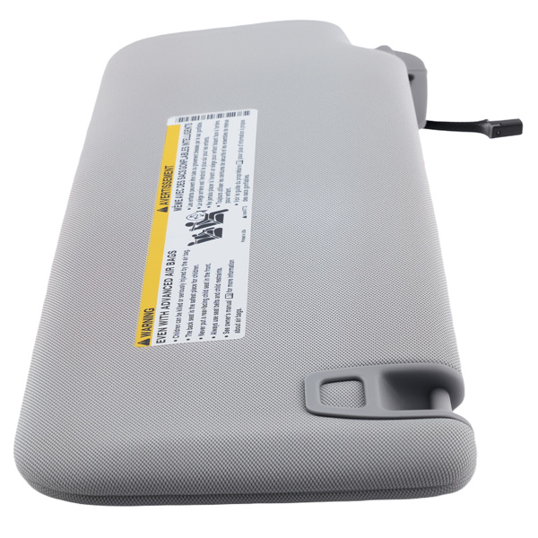 Passenger Right Sun Visor fit for Chevrolet Tahoe 2015-2019 Gray  w/ Mirror Light-6