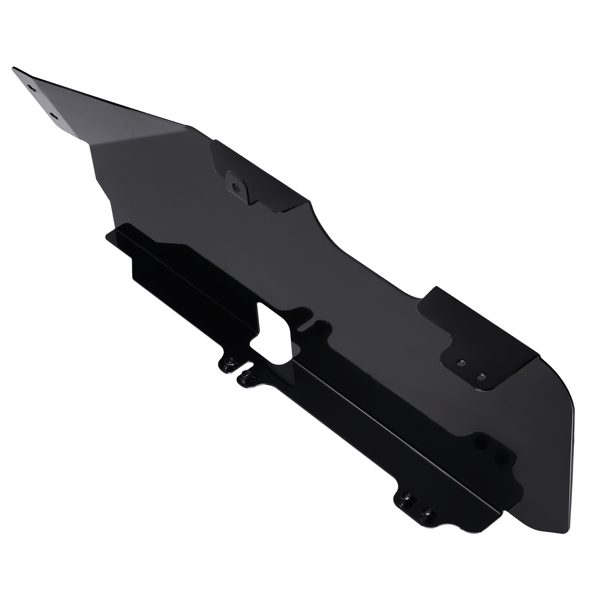 Steel Gas Tank Skid Plate Set Fits fit for 07-18 Jeep Wrangler JK 4WD 2-Door Black-1