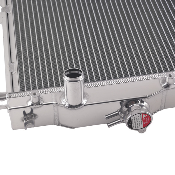 Aluminum Coolant Radiator 2 Row fit for Mazda Miata MX5 1990-1997 1.6L 1.8L 7530-2