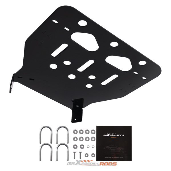 Black Steel Frame Mount fit for CF Moto CForce 500 2013-2016 ATV Plow-6