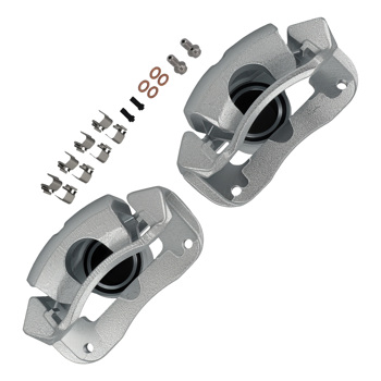 Pair Front Disc Brake Caliper Kit fit for Toyota Highlander 2001-2007 19-B2664