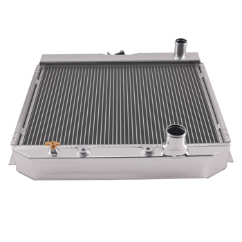 Aluminum Radiator fit for Ford Mustang V8 1967-1969 340 3-Row Down Flow AT/MT
