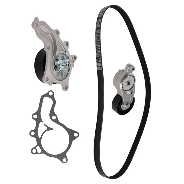 Serpentine Belt Tensioner Water Pump Kit fit for Toyota RAV4 Venza 16620-36012-6