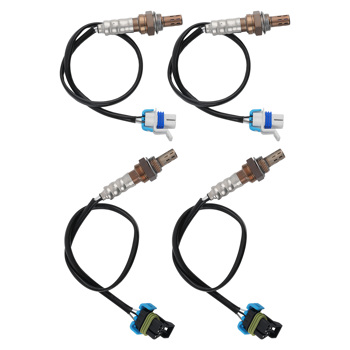 4X Oxygen O2 Sensor Up Downstream fit for Chevrolet Silverado 3500 V8, 6.0L 2003-06