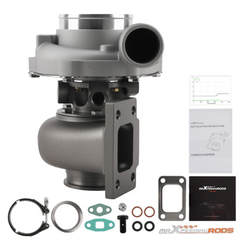 GT3076 GT3037 GT30 T3 V-Band Flange 500+HP TurboCharger 0.6 A/R 0.82 Turbine