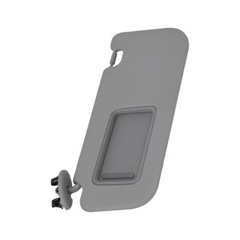 Front Driver Visor fit for Toyota Corolla 2009-2013 74320-02711-E0 Gray Direct Fit