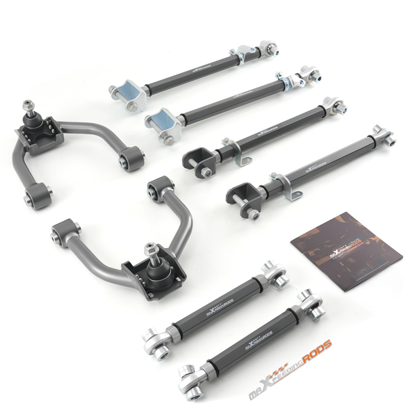 F+R Adjustable Alignment Kit fit for Acura TL TSX 2009-2014 Camber Traction Toe Arms-6
