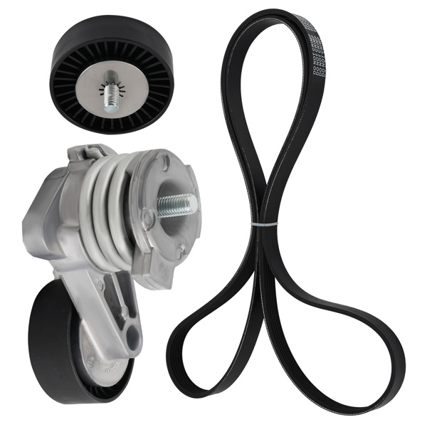 Serpentine Drive Belt Tensioner Kit fit for BMW E60 E91 E92 N52 E90 11287628650-6