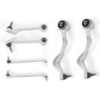 6 Pcs Front Lower Forward & Rearward Control Arms w/Ball Joint & Sway Bar Link