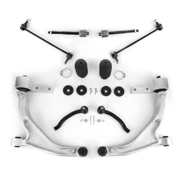 10pcs Front Lower Control Arms Tie Rods Suspension Kit fit for 2009-2015 Honda Pilot-6