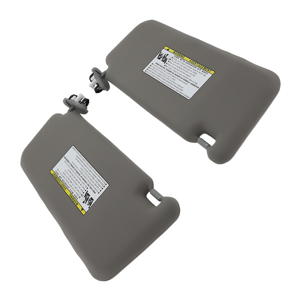 Pair  Gray Sun Visor   Mirror fit for Toyota Camry 07-11 With  Sunroof 7432006780E0-6