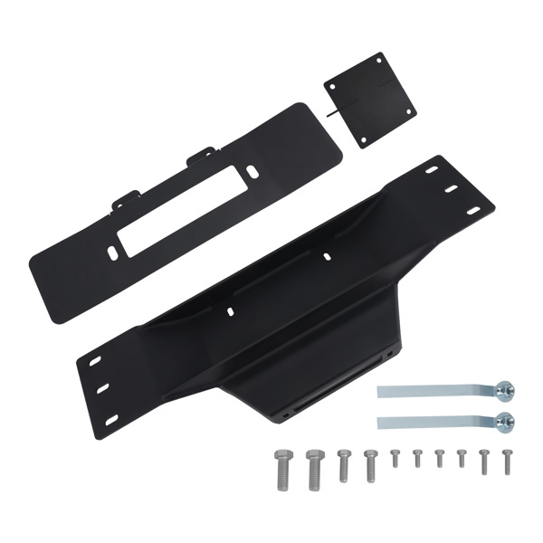 Hidden Winch Plate Front Bumper Accessories fit for Ford F-150 F150 2009-2014-6