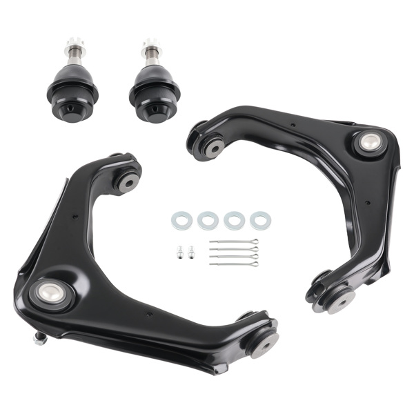 Front Upper Control Arms Lower Ball Joints fit for 2001-2010 Silverado 2500 3500 HD-6