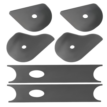 Upper Control Trailing Arm Mount + Frame Patch Kit fit for Chevy Chevrolet GMC Envoy