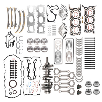 3.3L Engine Rebuild Overhaul Kit - Crankshaft/Piston/Timing fit for HYUNDAI KIA G6DH
