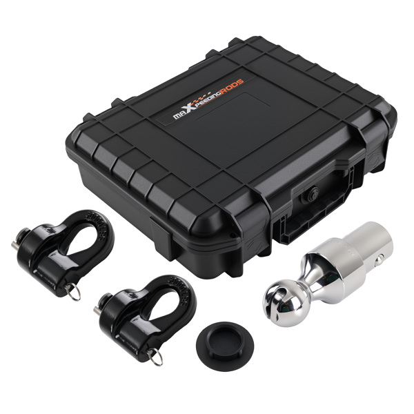 2-5/16 Ball & Chain Kit fit for F250-F450 13-24 38000lbs w/Storage Box & Cover-6