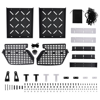 MOLLE Storage Rack fit for Toyota 4Runner 2010-2024 5th Gen Black