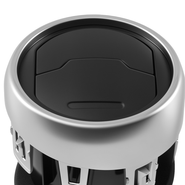 Air Vent Interior fit for Ford Mustang 2015-2020 FR3Z-19893-AC Black Chrome 3PC-5