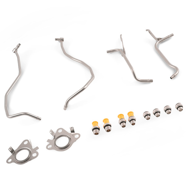 Turbo Coolant Line Tube Kit fit for Ford Expedition 2015-2017 F-150 2011-2016 3.5L-6