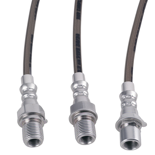 Stainless Steel Brake Lines Kit fit for Chevy GMC C10 K10 C15 K15 71-87 Lifted-1