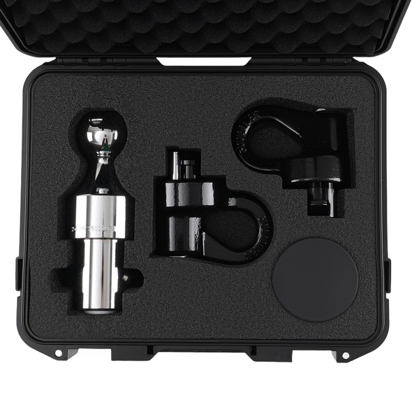 2-5/16 Ball & Chain Kit fit for F250-F450 13-24 38000lbs w/Storage Box & Cover-4