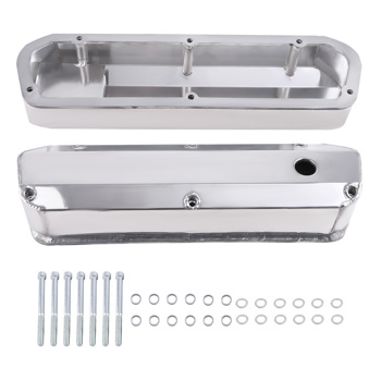 2x Small Block  Polished Aluminum Valve fit for Ford 260 289 302 351W V8 1962-1985