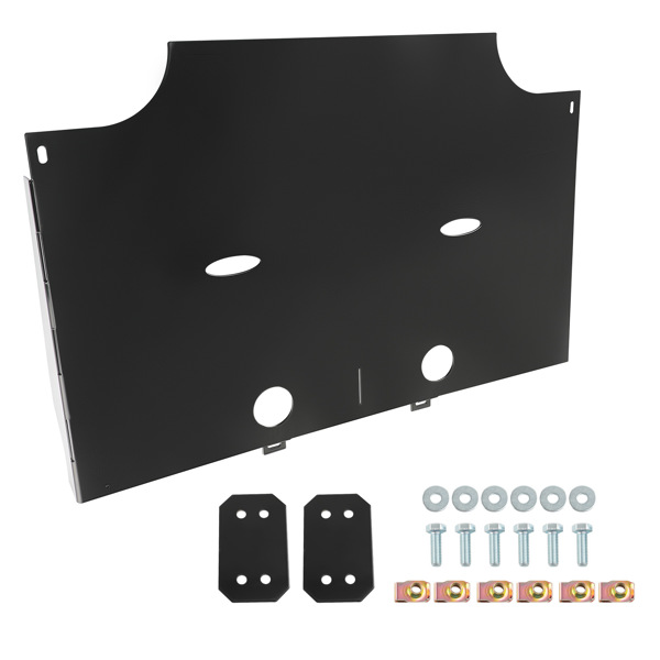 New Lower (Rear) Skid Plate 15-22 18 24 fit for Ford F-150 2.7L 3.5L Ecoboost-Steel-6