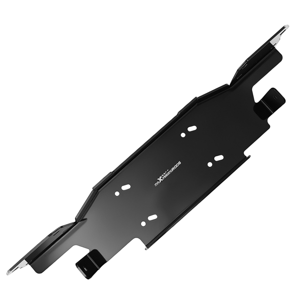 Front Bumper Winch Mount Plate 13,000lbs fit for Jeep Wrangler JL/JLU metal bumper-4