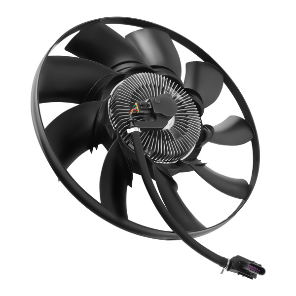 Radiator Cooling Fan w/ Fan Clutch fit for Land Rover LR3/Range Rover 05-09 LR025234-6