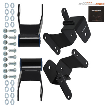 4\\" Drop Lowering Hanger Shackles Kit fit for Chevy GMC C10 2WD Pickup 1973-1987