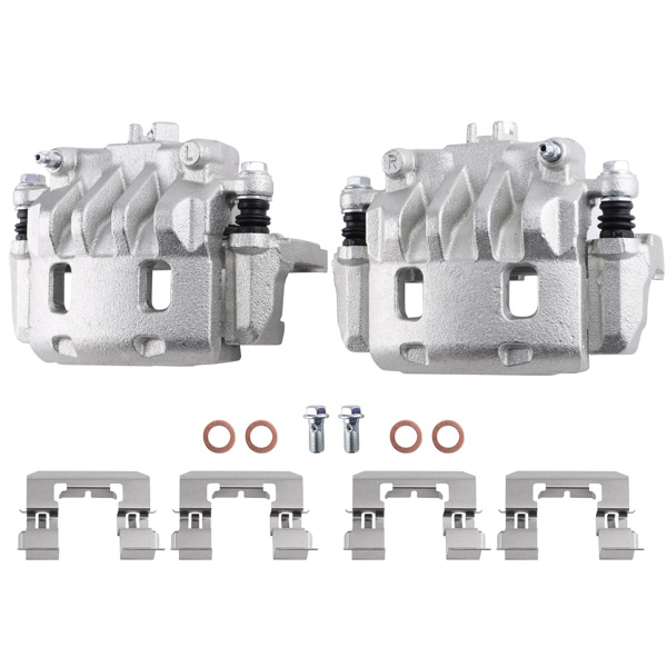 Front Disc Brake Caliper Set fit for Subaru XV Crosstrek 2013-2015 Left & Right Pair-6