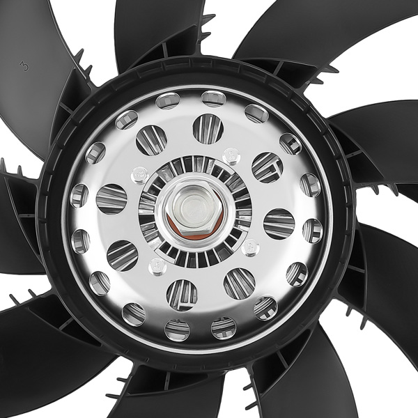 Radiator Cooling Fan w/ Fan Clutch fit for Land Rover LR3/Range Rover 05-09 LR025234-2