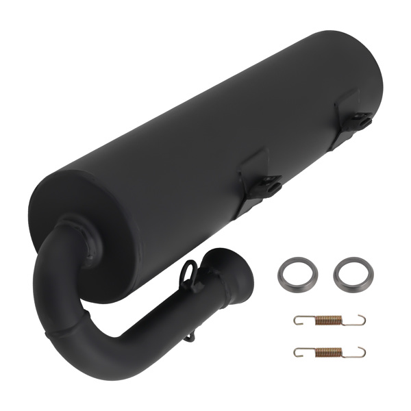Muffler Kit fit for Yamaha Rhino 700 YXR700 Series 2008-2013 Bolt-On w/Gaskets-6