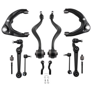 12x Front Lower Upper Control Arm Sway bar link tie rod fit for Ford Fusion 2006-07