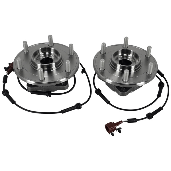 Pair Rear Left Right Wheel Hub & Bearing fit for Infiniti QX56 2004-2010 WA541004-6